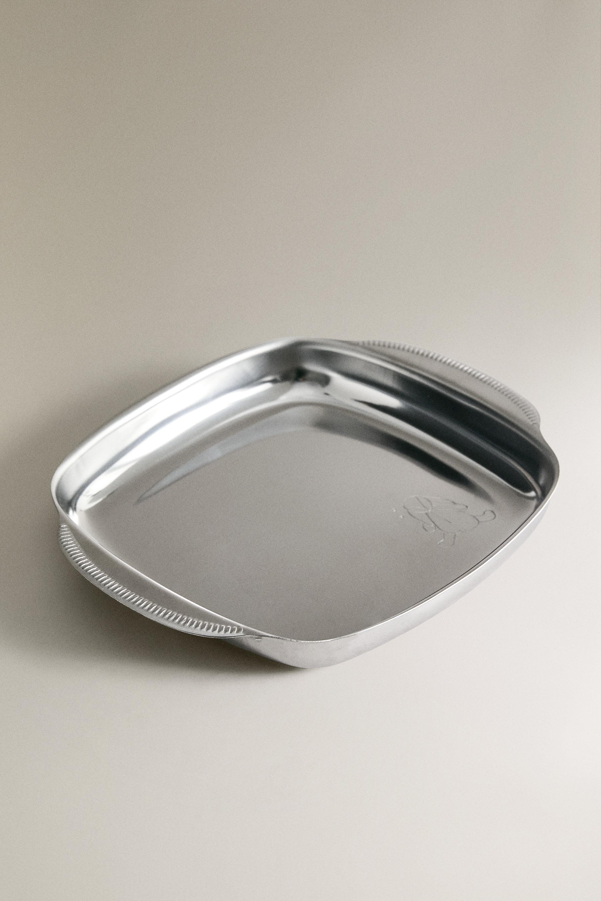 KIDS METAL RABBIT PLATE